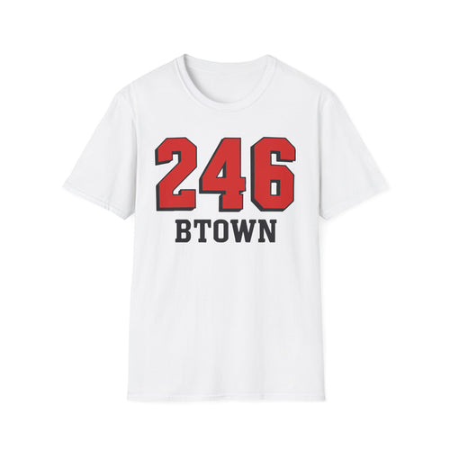 246 BTOWN Graphic T-Shirt — Retro Athletic Streetwear Tee