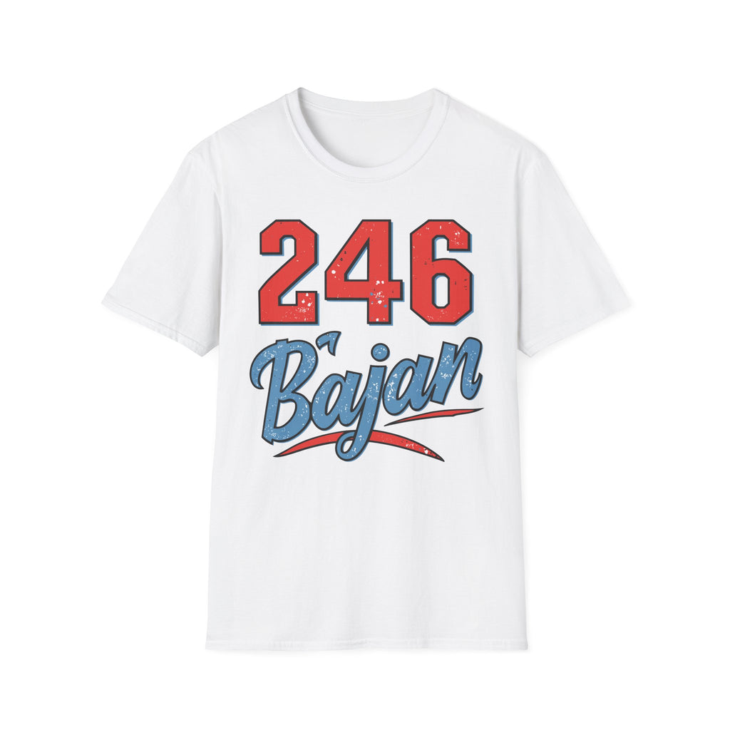 246 Bajan T-Shirt — Barbados Area Code Pride Tee