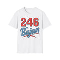 246 Bajan T-Shirt — Barbados Area Code Pride Tee