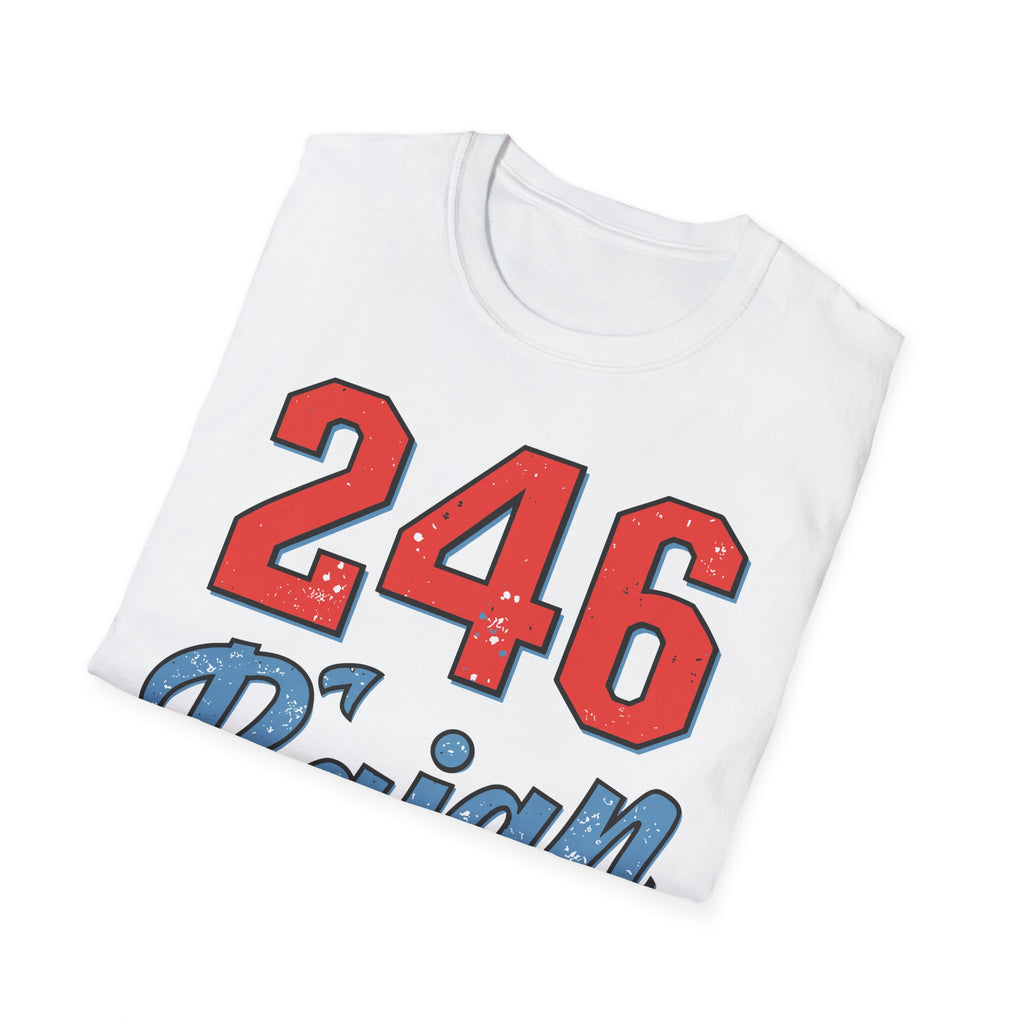 246 Bajan T-Shirt — Barbados Area Code Pride Tee